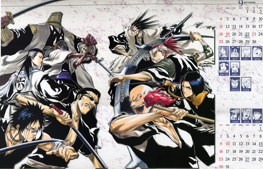 Otaku Gallery  / Anime e Manga / Bleach / Calendario / 2005 / 006.jpg